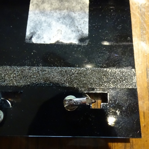 WORN ONCE FOR A WEDDING SWAROVSKI JEWELRY CLIP ON EARRINGS - Picture 2 of 2